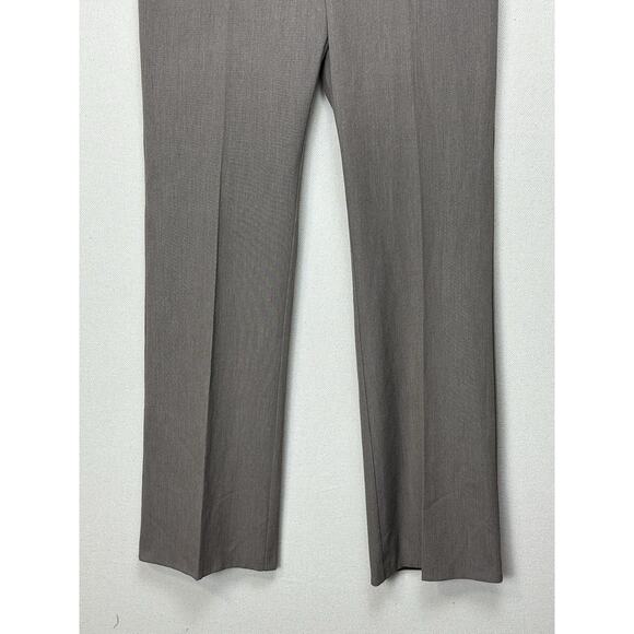 The Limited Stretch Women's Brown Dress Pants Size 10 Long Career Side Zip - Picture 3 of 14